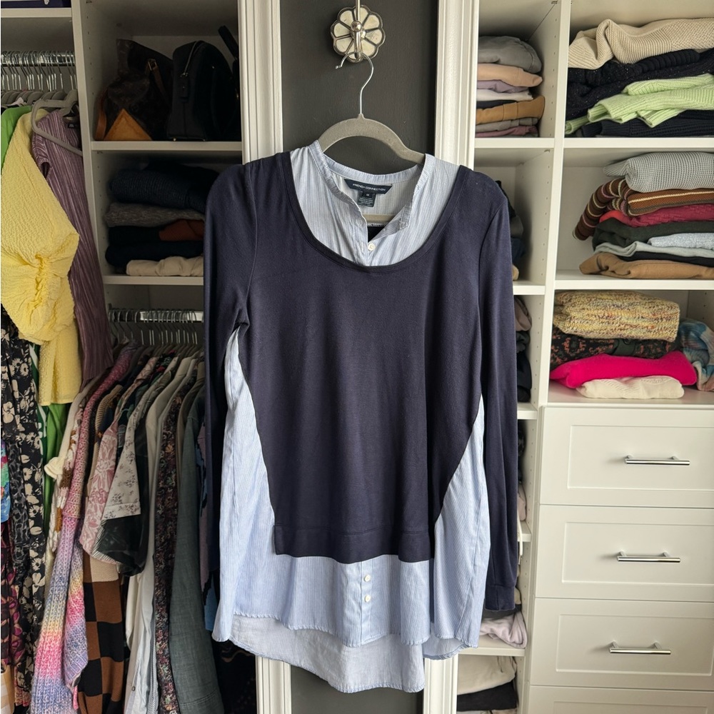 French Connection tunic top - size M